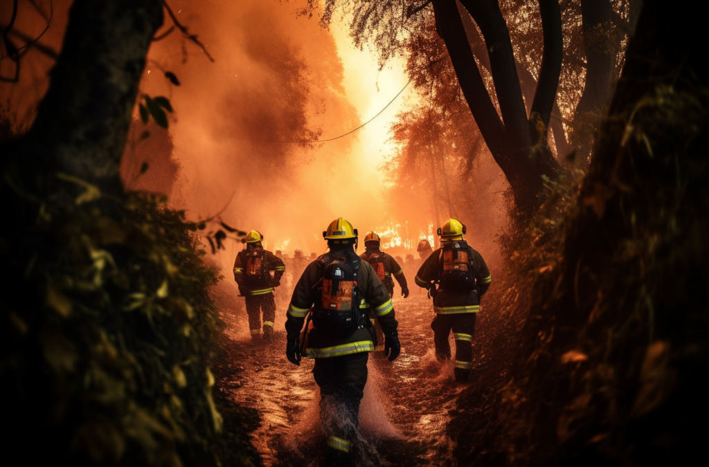 contexte feu forêt