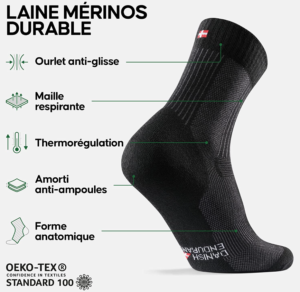 chaussettes merinos