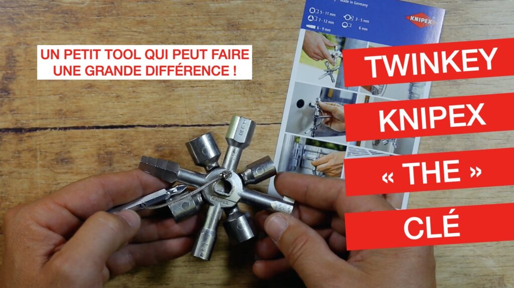 KNIPEX Twinkey cle universelle