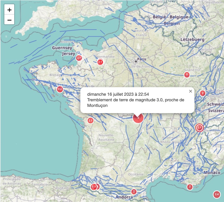 tremblement de terre
